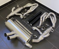 Sport exhaust centre exit GT pipes with headers system WITH Heating. Porsche 964 - 96411104205, 96411321316, 96411321315, 96411104504, 96411104502, 96411104605, 96421104004, 96421103905, 96421103932