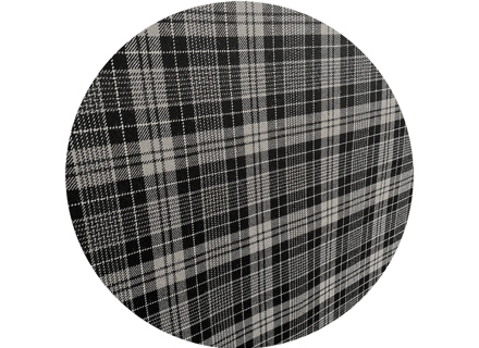 Tejido tartán de lana SOLM (Classic), inspiración: James Bond y Aston Martin *MUESTRA*