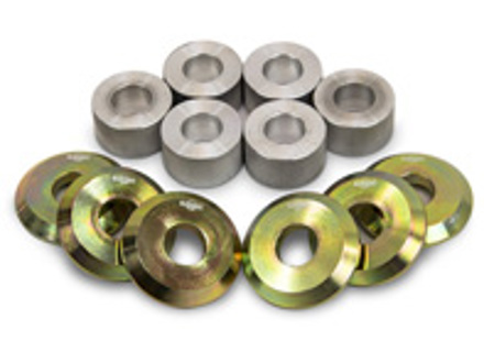 Jeu de douilles de sous-châssis solides. Porsche 996 / 997 - 2290035, 99633105101, 99633105201, 99633105500, 99633105600, 99633105, 99633105501, 99633105502, 99633305601, 99633305602, 99733105104, 99733105105, 99733105205, 99733105204