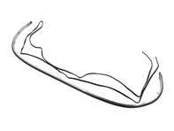 Moulure de pare-chocs arrière. Porsche 356B / 356C - 64450504307, 64450543305, 64450541305, PCG50504307 - 1684400206