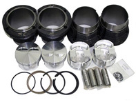 Forged JE piston and liner kit 103mm, 24mm pin. Porsche 914/ VW Type 4 - VW103T4JE Forged JE piston and liner kit 103mm, 24mm pin. Porsche 914/ VW Type 4 - VW103T4JE