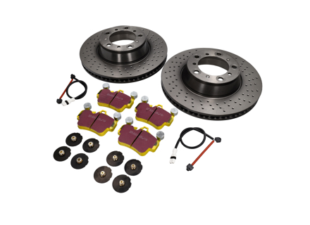 Pack Disques de Frein ARRIERE avec Plaquettes Sport EBC Porsche 997 C2 3.6L - 99635240X02BRE, DP42029R, 95535296000, 99761267602, 99635208600, 99635208602, 99635240501, 99635240601, 99635240502, 99635240502BRE, 99635240602BRE, 99135240301, 99135240401, 99635240503, 99635240603, 99135240302, 99135240402, 09C87811, 09C08611, 09C09611, 99735193905, 99735193906, 99735193908, 99735193907, 1163750210, 99761267601, 99661234800, 96435209600, 99635208601, 96435209601