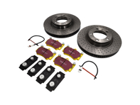 Paquete de Discos de Freno Pastillas de Freno Sports EBC Porsche 997 C2S 3.8L - 9963514XX04BRE, 99635141004, 99635140904BRE, 99635140904, DP41515R, 9963514XX04, 99635108901, 99761275701, 99761267801