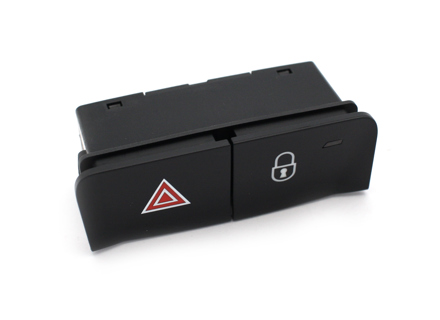 Interruttore luce di emergenza, chiusura centralizzata. Porsche 982 Boxster / 982 Cayman / 991 - 99161333201A05, 99161333200A05