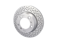 Brake disc rotor, Rear. Porsche Boxster 987/981/982 / Cayman 987C/981C/982C - 98735240101, 17877