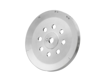 Krukaspoelie titanium 131 mm. Porsche 911 1974-77 - 91110201704 - PM-O332-0, 1618300308 Krukaspoelie titanium 131 mm. Porsche 911 1974-77 - 91110201704 - PM-O332-0, 1618300308