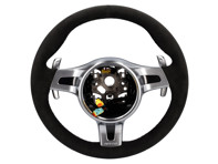 SportDesign Steering Wheel Padded in Black Alcantara. Porsche 997 / 987 / 987 PDK Cars - 99704440220 SportDesign Steering Wheel Padded in Black Alcantara. Porsche 997 / 987 / 987 PDK Cars - 99704440220