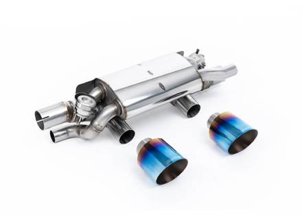 Milltek Sports Exhaust Rear Silencer (PSE) With GT-115 Burnt/Blue Titanium Tips. Porsche 991.2 3.0L T / S / GTS 2015-19 - 9P1251053A, 9P1251053C, 9P1251053B, 9P1251053D - SSXPO201 Milltek Sports Exhaust Rear Silencer (PSE) With GT-115 Burnt/Blue Titanium Tips. Porsche 991.2 3.0L T / S / GTS 2015-19 - 9P1251053A, 9P1251053C, 9P1251053B, 9P1251053D - SSXPO201