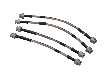 Goodridge 不锈钢制动软管。保时捷 914 - 90135563201, 90135563202, 90135563203, 211611775B, 90135563101, 90135563102, 90135563103, 211611775A, 281611775B, 95135507931, 95135507932