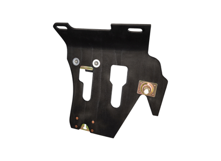 Pedal floor board LHD with fixings. Porsche 911 1965-73 Targa - 90155106323, 90155106342 - TRP113103, TRP113104