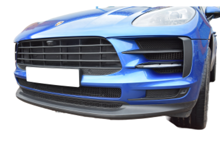 Parachoques delantero de acero inoxidable conjunto parrilla delantera ZunSport. Porsche Macan S y Base 19-21 - ZPR95119B, ZPR95219B, ZPR95319B, ZPR95519B, ZPR95119B, ZPR95219B, ZPR95319B, ZPR95519B