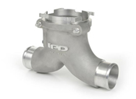 Ansaugplenum aus Aluminium. Porsche 957 Cayenne Turbo S IPD