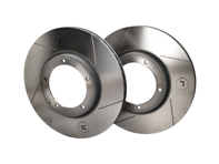 Remschijfrotor Voor. Porsche 911 / 930 / 924 / 944 (OE Part No 477405083A / 91135104120) Paar met sleuven - 285186C, 477405083D, 91135104120 - 285186C Remschijfrotor Voor. Porsche 911 / 930 / 924 / 944 (OE Part No 477405083A / 91135104120) Paar met sleuven - 285186C, 477405083D, 91135104120 - 285186C