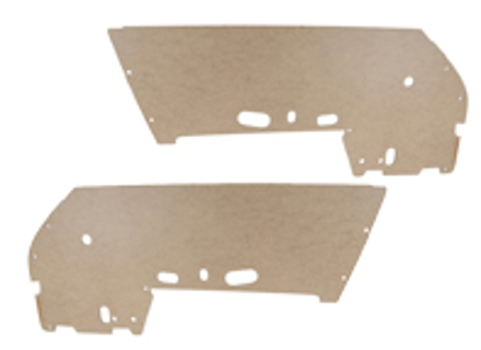 Sostituzione cartone pannelli porte interne. Porsche 911 1968-73 - 90155503202, 1689807300, 90155503102