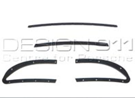 Kit di montaggio della griglia dell'aria superiore del paraurti anteriore. Porsche 997 GT3 - 99757556792