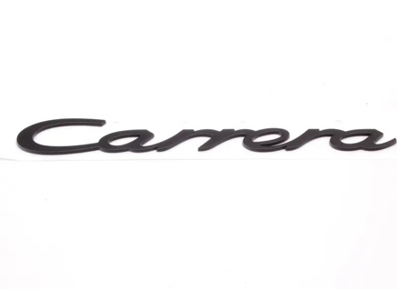 Carrera - Zwarte badge voor Porsche 911 / 964
