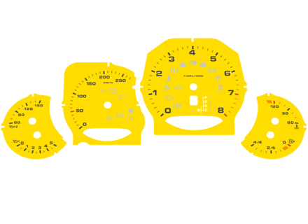 Wijzerplaat ingesteld, KMH. Porsche 958.1 Cayenne / Cayenne S / Cayenne GTS Wijzerplaat ingesteld, KMH. Porsche 958.1 Cayenne / Cayenne S / Cayenne GTS