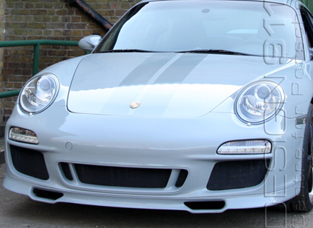 Classic Look Front Bumper with Lower Spoiler for Porsche 997 Models - 99750555501GRP, 99750555500GRP, 99750598306G2L, 9975055410301C, 99750598502041, 99750598602041, 99750576102, 99750576202, 99770105114, 99750599401, 99762816301, 99761250125 Classic Look Front Bumper with Lower Spoiler for Porsche 997 Models - 99750555501GRP, 99750555500GRP, 99750598306G2L, 9975055410301C, 99750598502041, 99750598602041, 99750576102, 99750576202, 99770105114, 99750599401, 99762816301, 99761250125