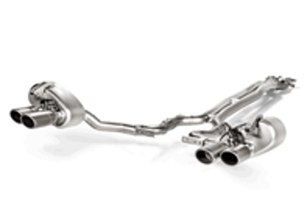 Pot d'échappement Akrapovic Evolution Line Titane pour Porsche (971) Panamera GTS / Turbo 2017-2020 - 971253607BY, 971253608BY