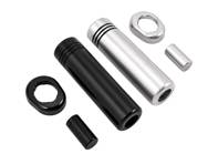 Handbrake Handle and Knob Aluminium. Porsche 944 / 968 - 839711327041, 944424259011AJ, 944424259014RB, 944424259017LD, 944424049001AJ, 94442405101, 94442405150 - DH60 SILVER, DH60 BLACK