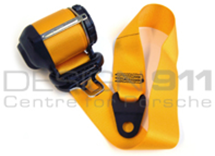 Seat Belts Front Coupe in YELLOW. Porsche Cayman 987C - 98780303303V02, 98780303305V02 Seat Belts Front Coupe in YELLOW. Porsche Cayman 987C - 98780303303V02, 98780303305V02