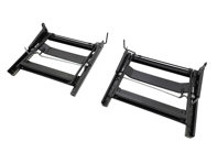 Base sedile ribaltabile S-seat con cursori (COPPIA). Porsche 911 69-73 - 91152106700, 91152106800, 91152148100, 91152148200 - SET11.1.118, SET11.1.139, SET11.1.139, SET111118, SET111139, SET111139