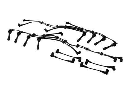 Set cavi alta tensione accensione. Porsche 928 S4 / 928 GT / 928 GTS (set di auto completo) - 92860206019, 92860206026, 92860206020, 92860206021, 92860206022, 92860206023, 92860206024, 92860206025, 92860203900, 92860231100, 92860255700 - ZEF586, ZEF586