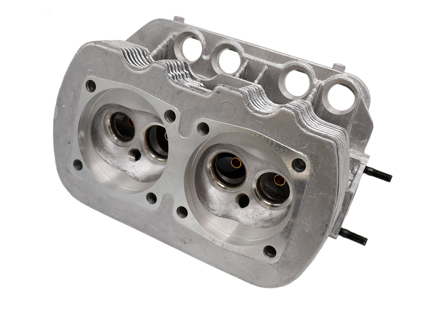 Zylinderkopf mit zwei Einlasskanälen, 35,5 x 32 mm, für luftgekühlte 1600-cm³-VW-Typ-1-Motoren (Käfer, T2 Bus, Karmann Ghia) - 043101355CAA