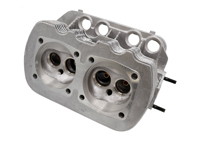 Zylinderkopf mit zwei Einlasskanälen, 35,5 x 32 mm, für luftgekühlte 1600-cm³-VW-Typ-1-Motoren (Käfer, T2 Bus, Karmann Ghia) - 043101355CAA