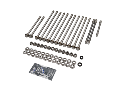 Kit bulloneria passante carter. Motori Porsche 911 da 2,0L a 2,7L - 90110117300, 204-5407, 2045407, 90110116101, 90110116102, 90110116103, 99907000402, 99907000403
