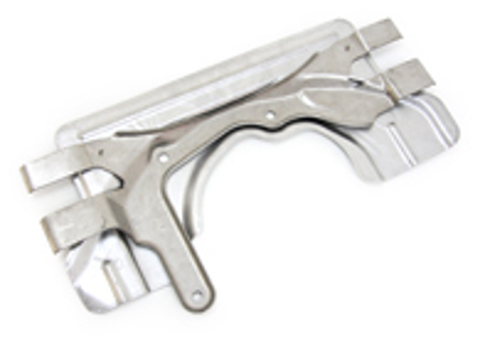 Support de silencieux central avec protection thermique. Porsche 997.2 - 99711302632, 99711302633