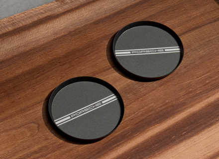 Porsche Car coaster for cup holder, Heritage Design. Porsche Cayenne >>2017 - 9Y0044061 Porsche Car coaster for cup holder, Heritage Design. Porsche Cayenne >>2017 - 9Y0044061