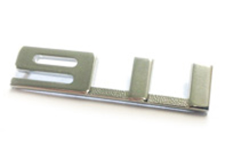 Placa Guantera '911' Bloque PLATA. Porsche 911 1967-68 - 90155930321 Placa Guantera '911' Bloque PLATA. Porsche 911 1967-68 - 90155930321