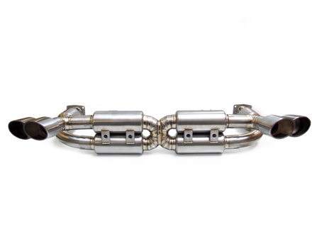 Uitlaatdemper / Demper Titanium DesignTek voor Porsche 997 Turbo - 3606009737, 99711102680 Uitlaatdemper / Demper Titanium DesignTek voor Porsche 997 Turbo - 3606009737, 99711102680