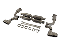 Auspuff Schalldämpfer Titan DesignTek für Porsche 997 Turbo - 3606009737, 99711102680