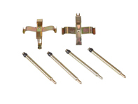 Remblokpenset achter. Porsche 911 1984-89 - 91135295101, 91135295104, 91135292600 - PS8848-K, 1664000310