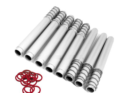 Kit tubi protettivi per aste solide. Porsche 356/912 - 61610523101, NLA-105-231-01