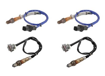 Lambda oxygen sensor kit before and after catalytic converter. Porsche 997.1 turbo / GT2 - 99760612802, 99760612803, 99760612800, 99760612801, 99760613800, 99760613801, 99760613802, 99760613803 - 0258007308, 0 258 007 308