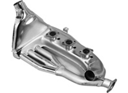 Exhaust heat exchangers, Polished stainless steel. Porsche 911 1965-76 Carburettor engine - 91.011, 91011, 91.012, 91012, 91121102160, 1623102370, 1623102570, 91.011S, 91011S, 91.012S, 91012S, 91121102210, 1623102380, 1623102580, 91133091011, 91133091012 - 1623102570, 1623102580