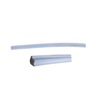 Joint supérieur en caoutchouc pour calandre de klaxon. Porsche 911/912. Caoutchouc gris. - 90155943123, 90155943223, 90155943000 Joint supérieur en caoutchouc pour calandre de klaxon. Porsche 911/912. Caoutchouc gris. - 90155943123, 90155943223, 90155943000