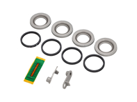 高性能后刹车卡钳密封套件 34mm。适用于保时捷 981 / 718 Spyder / GT4 / 991 GT3 - 96535291700 - 663404