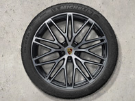 21' Macan RS Spyder Design Alloy Wheels & Summer Tyres Original Porsche - 95B044668H, 95B044669H 21' Macan RS Spyder Design Alloy Wheels & Summer Tyres Original Porsche - 95B044668H, 95B044669H