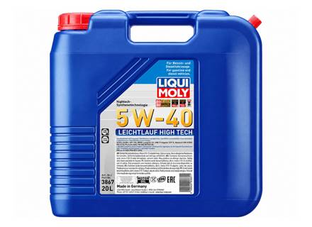 LIQUI MOLY Leichtlauf High Tech 5W-40 Motorolie - 20 liter - 3867