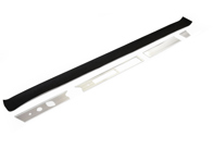 Juego de embellecedores de salpicadero de aluminio. Porsche 911 1969–1973 LHD - 91155201300, 90155201300, 81253-1 Juego de embellecedores de salpicadero de aluminio. Porsche 911 1969–1973 LHD - 91155201300, 90155201300, 81253-1