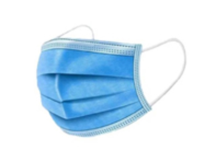 Disposable 3-layer face mask - Box of 50, PPE protection - 700201