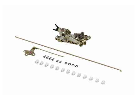 右侧车门内锁闩组件。适用于保时捷 911（1972-89 年款）、964 和 912 车型。 - 91153105304, 91153105310, 91153105323, 91153105404, 91153105410, 91153105423, 96453105301, 96453105401, 964531053, 964531054, 911531053, 911531054, 90153105422, 90153105424, 91153105401, 91153105403, 91153105409, 91153105424 - PS5389, PS5390, 1687500170, 1687500180