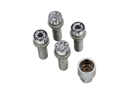 Kit vis de roue antivol pour Porsche M14 x 1.5 - 28020, 28032, 28025, 28017, 28042, 28043, 28014 Kit vis de roue antivol pour Porsche M14 x 1.5 - 28020, 28032, 28025, 28017, 28042, 28043, 28014