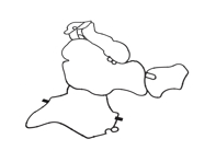 Flanschdichtung Kurbelgehäuse. Porsche 958 Cayenne Diesel / 970 Panamera Diesel - 95810116102, 95810116101, 122.472