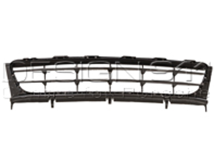 Rejilla central del parachoques delantero. Porsche 997.2 Turbo - 9975055410401C