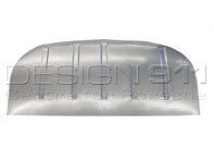 Pare-feu arrière. Porsche 356 B COUPE - 35651257, PP164, P164 Pare-feu arrière. Porsche 356 B COUPE - 35651257, PP164, P164